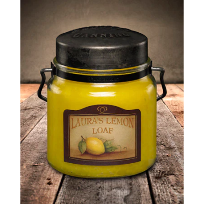 McCall’s Candles LAURA’S LEMON LOAF Classic Jar Candle