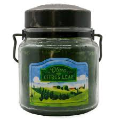 McCall’s Candles OLIVE & CITRUS LEAF Classic Jar Candle