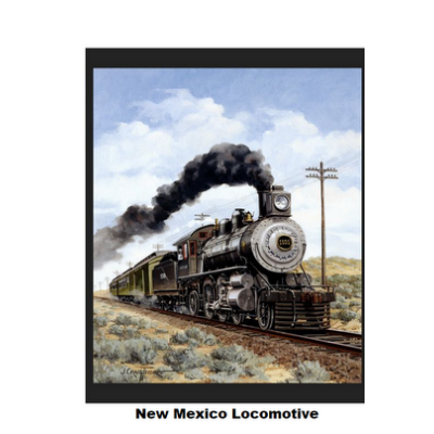 New Mexico Locomotive Panel 824706