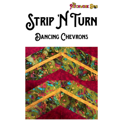 The Patchwork Dog Strip N Turn - Dancing Chevrons