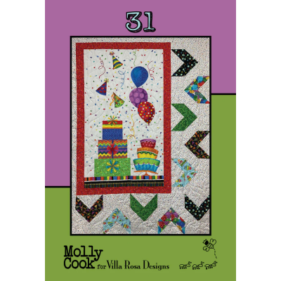 Villa Rosa Designs - 31 Post Card Quilt Pattern Panel
