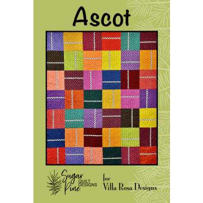 Villa Rosa Designs - Ascot - Post Card Quilt Pattern 10’