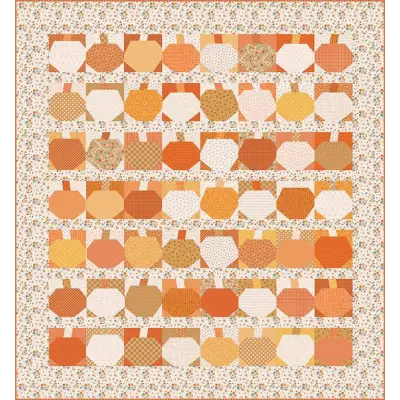 Lori Holt 10’’ Pumpkin Quilt Paper 537397