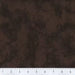 Dark brown mottled fabric with a ruler, showcasing 108’’ Marble - Chocolate design