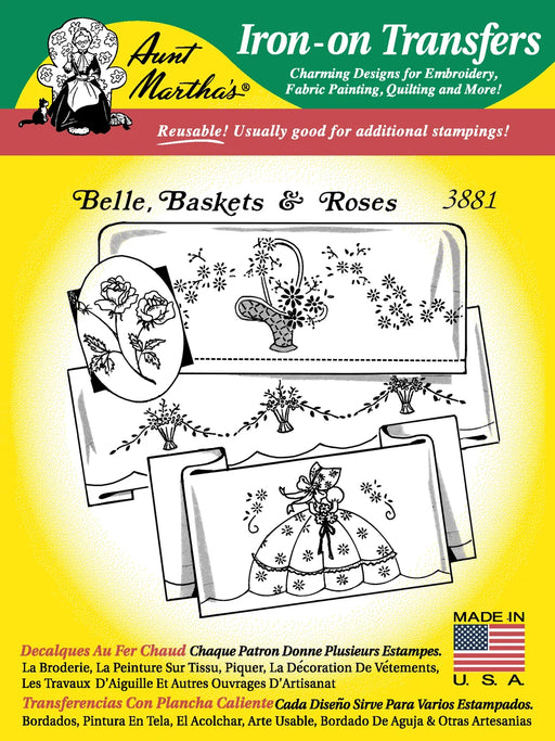 Aunt Martha’s® #3881 Belle Baskets & Rose