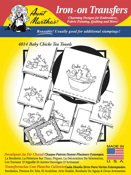 Aunt Martha’s® 4014 Baby Chicks Days of the Week Tea