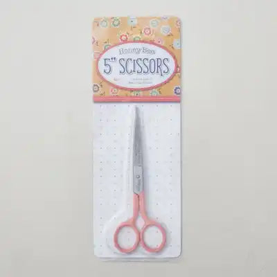 Lori Holt Honey Bee 5’’ Scissors Coral 718054