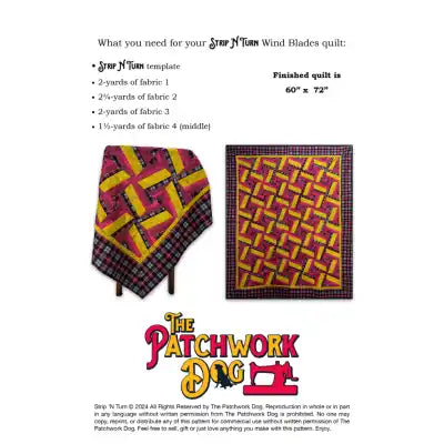 The Patchwork Dog - Wind Blades 232047