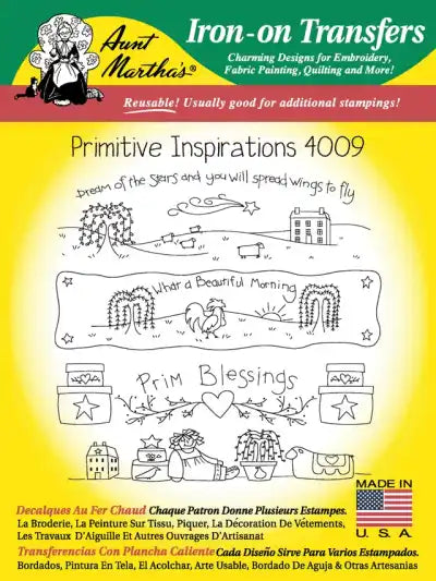 Aunt Martha’s #4009 Primitive Inspirations