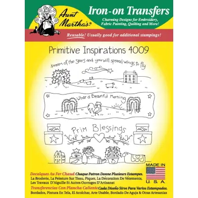 Aunt Martha’s #4009 Primitive Inspirations