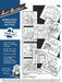 Aunt Martha’s #4023 Life’s A Beach iron-on embroidery transfer pattern featuring beach designs