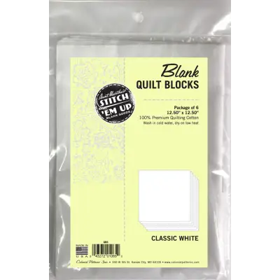 Aunt Martha’s Precut Blank Quilt Blocks QB6