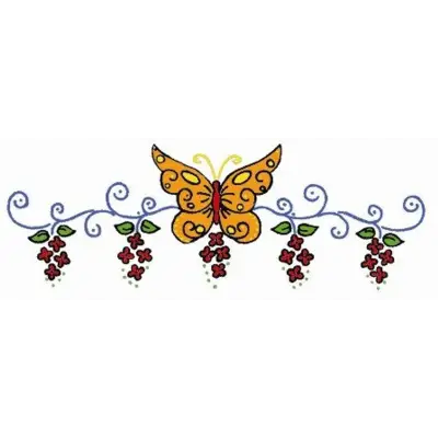 Aunt Martha’s® #3734 Butterfly & Floral Motifs