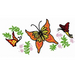 Aunt Martha’s® #3862 Pansies Butterflies & Child’s