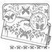 Aunt Martha’s® #3873 Butterflies & Flowers Cross-Stitch