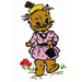 Aunt Martha’s® #3875 Miss Kitty Kat Tea Towels/Kitchen