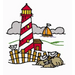 Aunt Martha’s® #3993 Lighthouses Cross-Stitch & Quilts