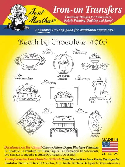 Aunt Martha’s® 4005 Death By Chocolate