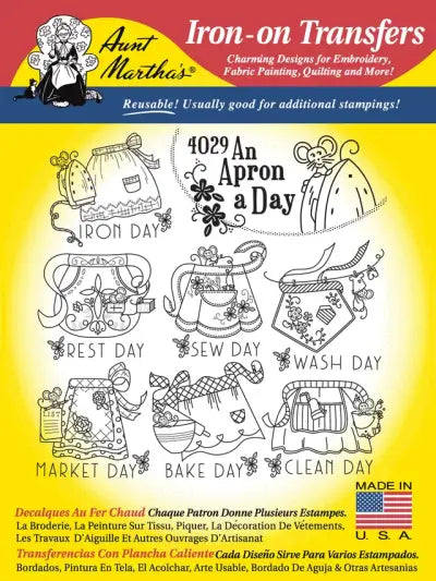 Aunt Martha’s® 4029 An Apron A Day