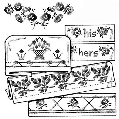 Aunt Martha’s® #3791 Lovely Borders for Pillow Cases