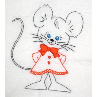 Aunt Martha’s® 3820 Mice Tea Towels Days of the Week