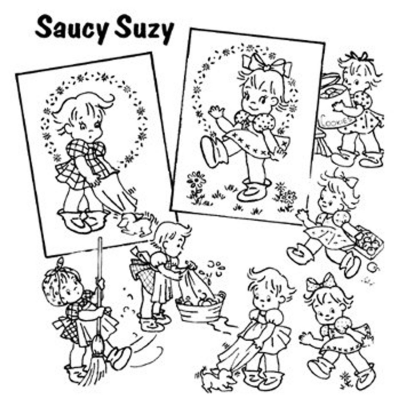 Aunt Martha’s® 3863 Saucy Suzy Days of the Week Tea Towels