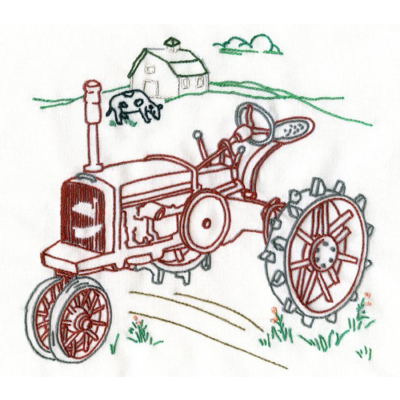 Aunt Martha’s® #3940 Tractors Martha’s Hot Iron