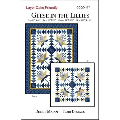 Calico Carriage Quilt Designs - Geese in the Lillies