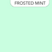 Colorworks Premium Solids - Frosted Mint Collection 9000-752