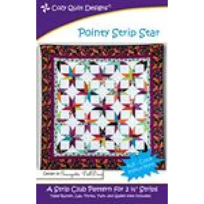 Cozy Quilt Designs - Pointy Strip Star Pattern 500197