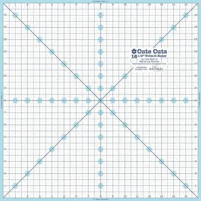 Lori Holt Cute Cuts™ Trim-it™ Ruler 16 1/2’’ x 398535