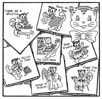 Aunt Martha’s® #3988 Cat Tales 3988