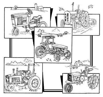 Aunt Martha’s® #3940 Tractors 3940