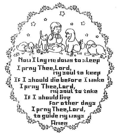 Aunt Martha’s® #3943 Child’s Prayer 3943