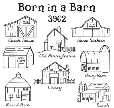 Aunt Martha’s® #3962 Born in a Barn 3962