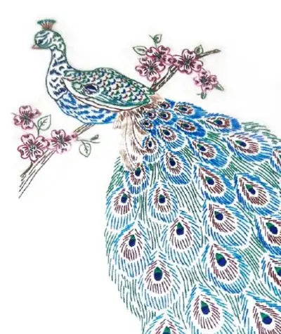 Aunt Martha’s® #3297 Large Peacock Design