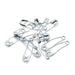 Dritz 1-1/16’’ Curved Safety Pins Nickel-Plated Steel