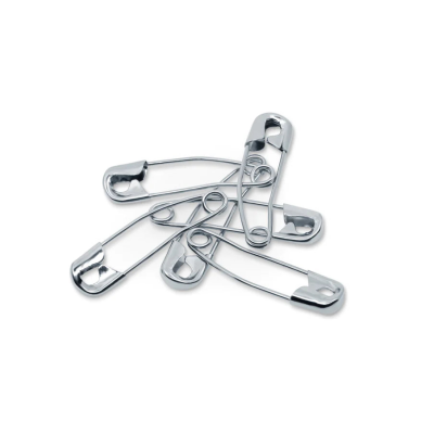 Dritz 1 - 1/16’ Curved Basting Pins Nickel 50 pc Safety 3028