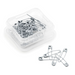 Dritz 1-1/16’ Curved Coiless Safety Pins 50 pc 3026