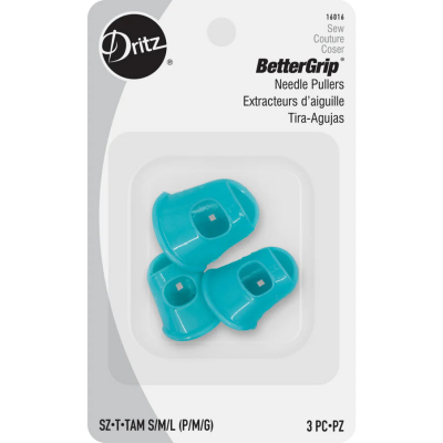 Dritz BetterGrip Rubber Needle Pullers 3 Count 16016