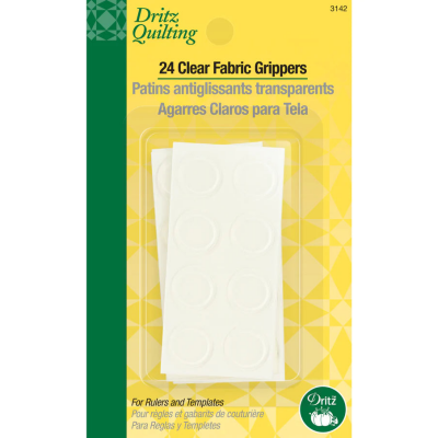 Dritz Clear Fabric Grippers 24 pc 3142