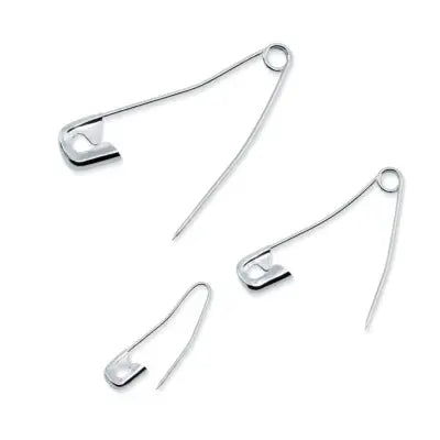 Dritz Curved Safety Pins Assorted Sizes 90 pc 3328