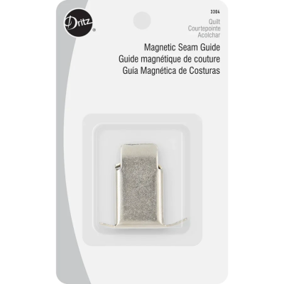 Dritz Magnetic Seam Guide Silver Sewing Accessory 3304