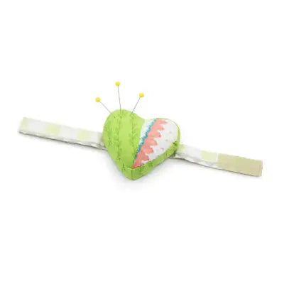 Dritz Quilting Heart Wrist Pin Cushion with Adjustable