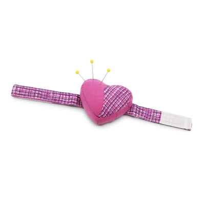 Dritz Quilting Heart Wrist Pin Cushion with Adjustable