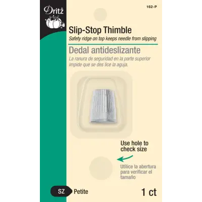 Dritz Slip-Stop Thimble Petite 162-P