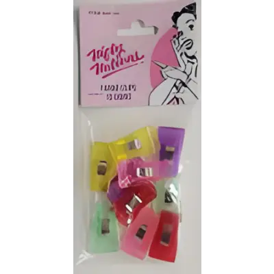 Fabric Clips 10ct NNFC10