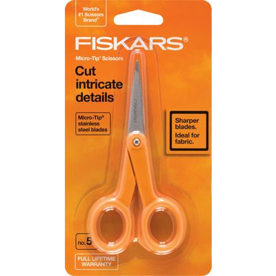 Fiskars Classic 5’ Micro-Tip Scissors F9481
