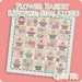 Flower Basket Sampler Sew Along Quilt Kit Featuring Piece &