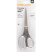 Gray and white Friskers 8’’ Titanium Softgrip Scissors with rounded handles and titanium-enhanced blades